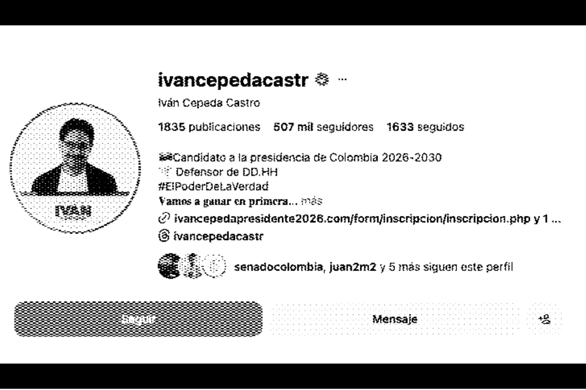 Instagram BORRA bots: ¡Cepeda cae de 2M a 400k seguidores! ¿Fin de la ilusión presidencial?